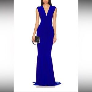 Elegant Blue Evening Gown